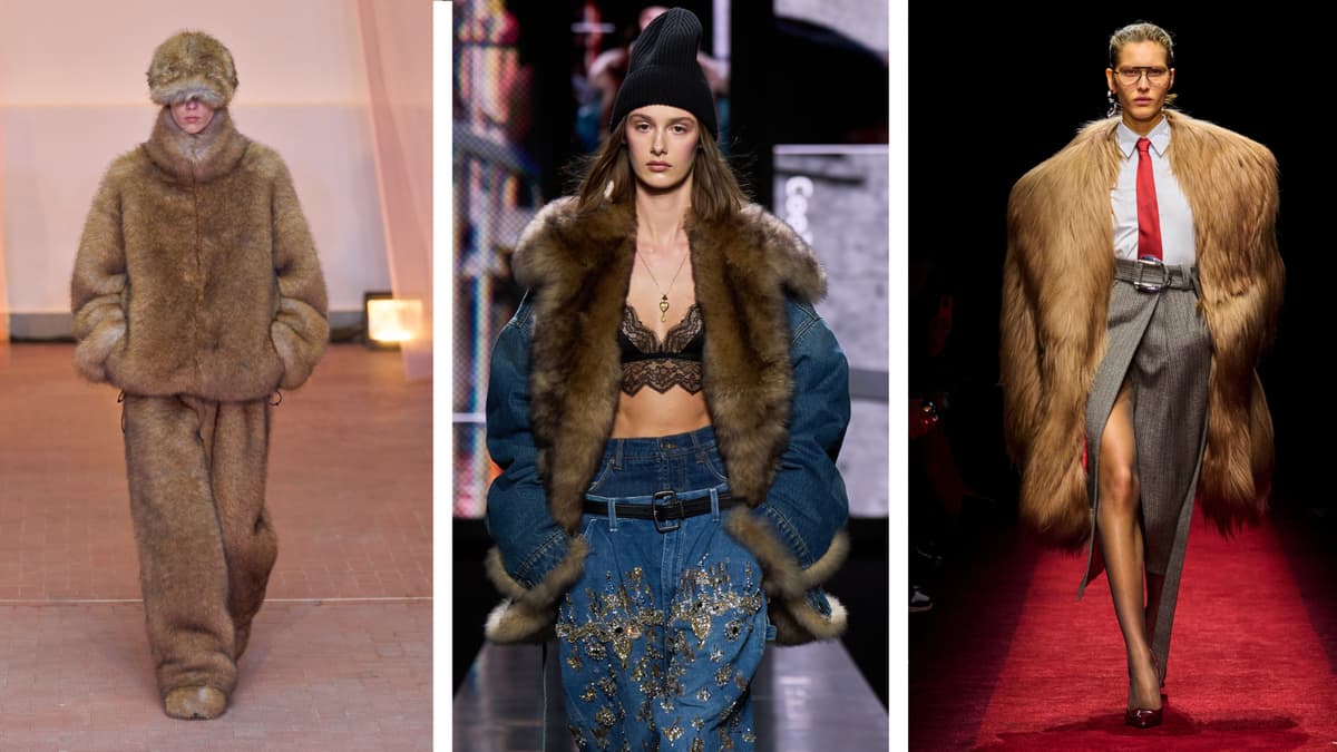 Fake Fur auf der Mailand Fashion Week