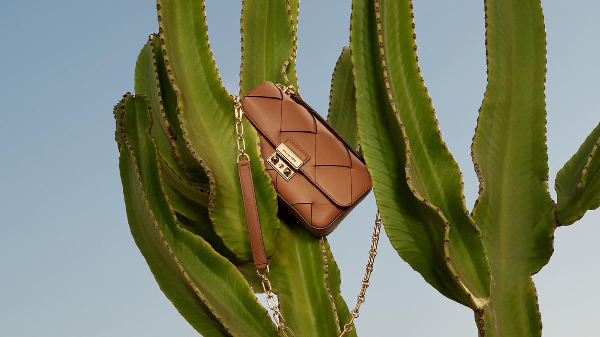 Braune Umhängetasche von Michael Kors