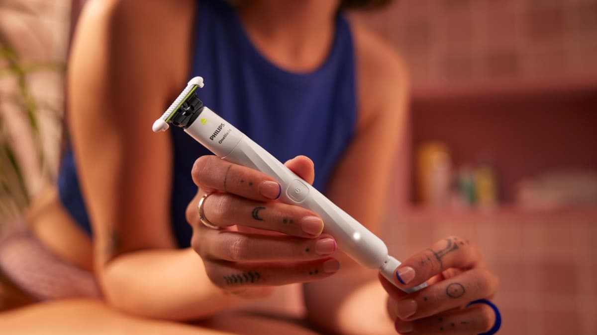Der Philips OneBlade Intimate