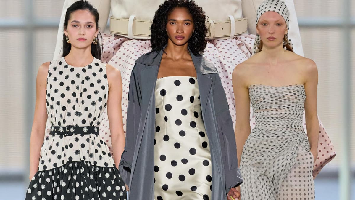Polka Dots sehen wir im Sommer 2026 wieder überall