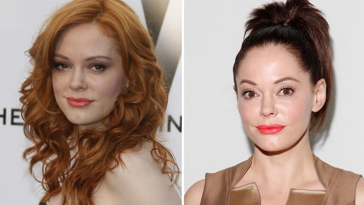 Rose McGowan früher heute