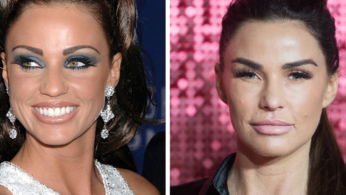 Katie Price früher heute