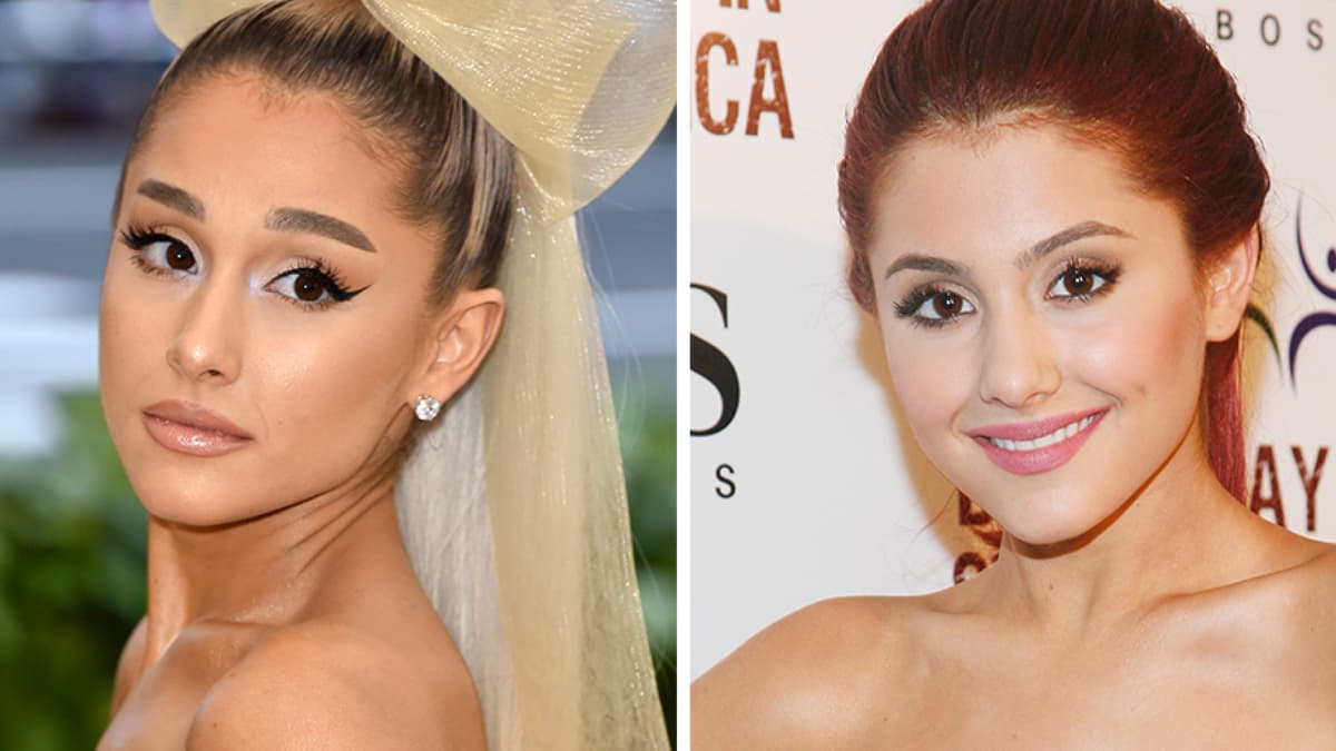 Ariana Grande vorher und nachher