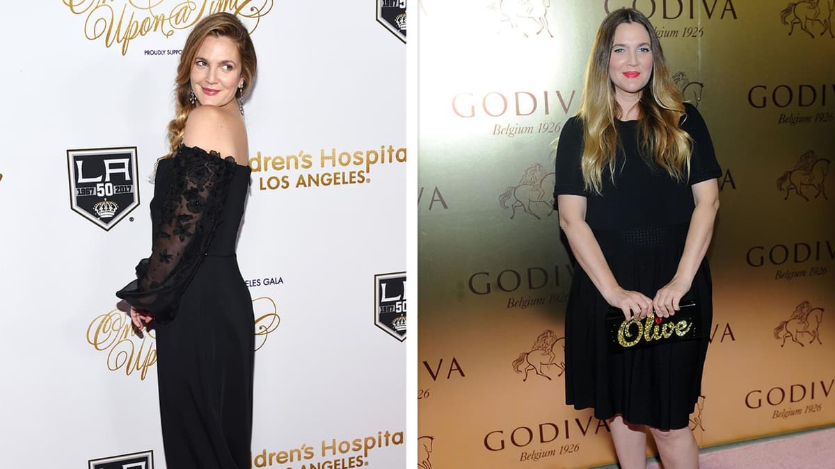 Drew Barrymore Abnehmen Vorher-Nachher