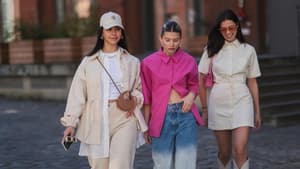 Drei Frauen Streetstyle