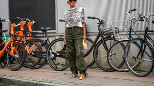 Grece Ghanem im Zebra-Shirt