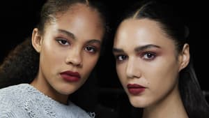 Models mit festlichem Make-up