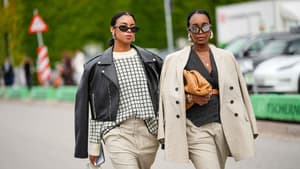 Zwei Frauen Streetstyle
