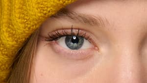 Augen-Make-up von Model