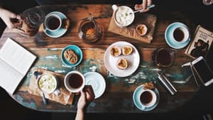 Frühstückstisch mit Kaffee