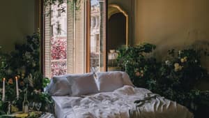 Schlafzimmer im Antik-Stil