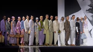 Models bei Emporio Armani Frühjahr/ Sommer 2025