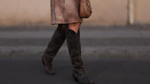 Kniehohe Cowboystiefel 