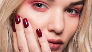 Burgundy Nails