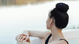 Frau beim Wellness