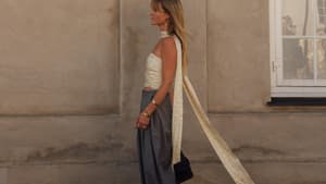 Frau mit Top