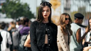 Schwarzer Cardigan Streetstyle