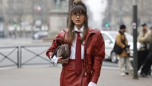 Mit Cherry Lederjacken entfliehen Mode-Insider dem Winter Blues