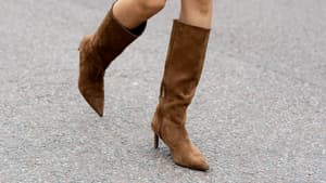 Stiefel-Trends 2026: Der hellbraune Stiefel von Tamaris ist ein Blickfang