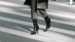 Stiefel Lackleder Streetstyle