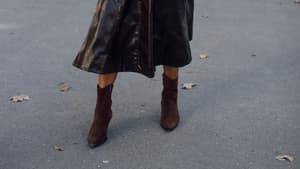 Braune Stiefel von Tamaris