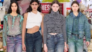 Mailand Fashion Week 2026: Warum wir jetzt alle "Baked Jeans" tragen – laut Diesel