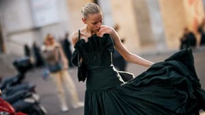 Langes Kleid Streetstyle