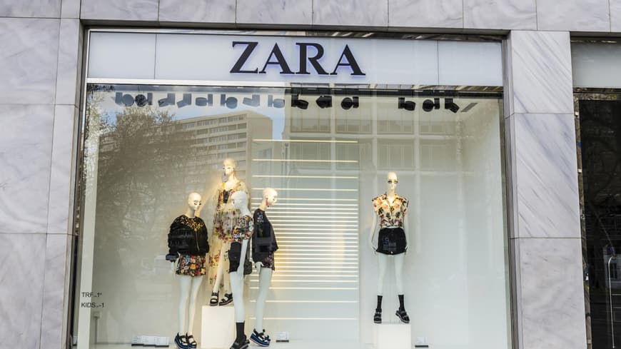 Zara Store von außen