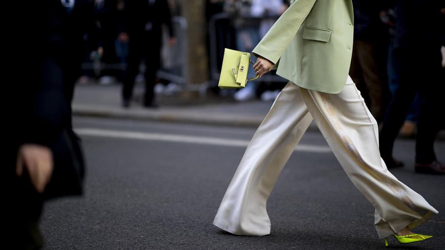 Streetstyle Blazer Frau Fashionweek