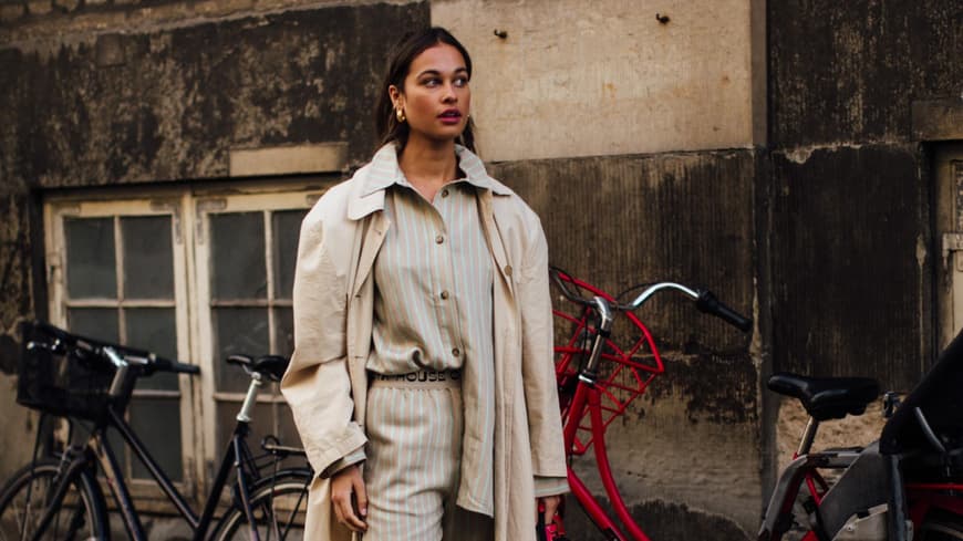 Streetstyle Frau Kopenhagen Fashion Week 
