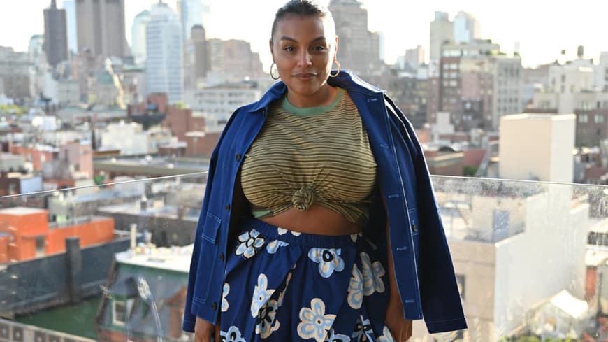 Paloma Elsesser Outfit Rock Jacke Oberteil