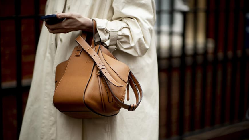 Ledertasche in braun Streetstyle