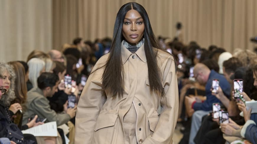 Burberry Frühling 2023 Show Naomi Campbell