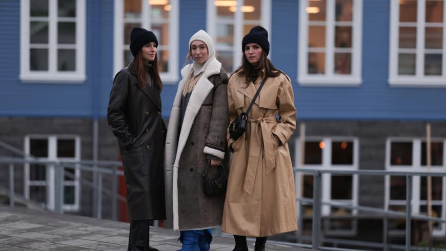 Streetstyle stylische Frauen Winter Look