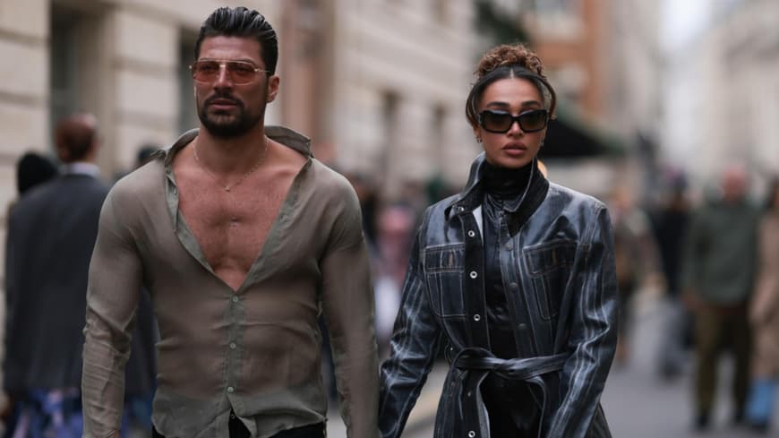 Simone Susinna und Eden Fines Paris Fashion Week