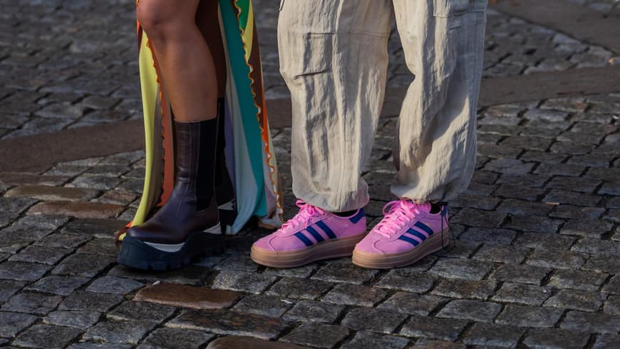 Bunte Sneaker von Adidas