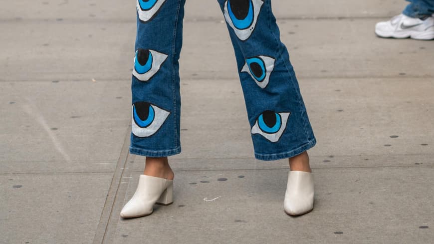 Streetstyle: Weiße Mules