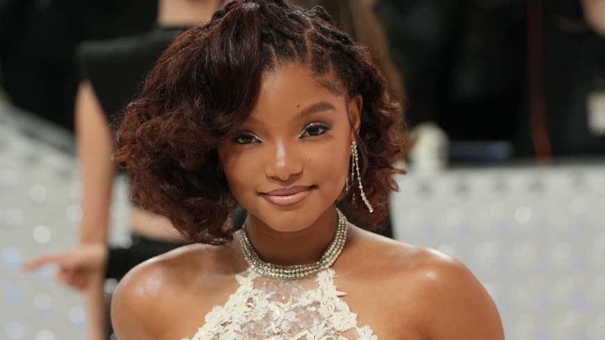 Halle Bailey auf der The 2023 Met Gala Celebrating "Karl Lagerfeld- A Line Of Beauty" at The Metropolitan Museum of Art