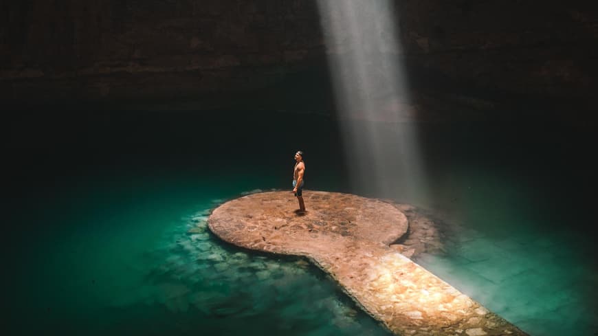 Cenote Suytun, Mexiko