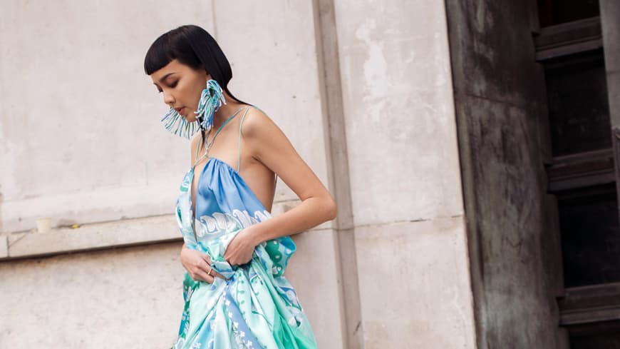 Streetstyle mit Maxi-Kleid