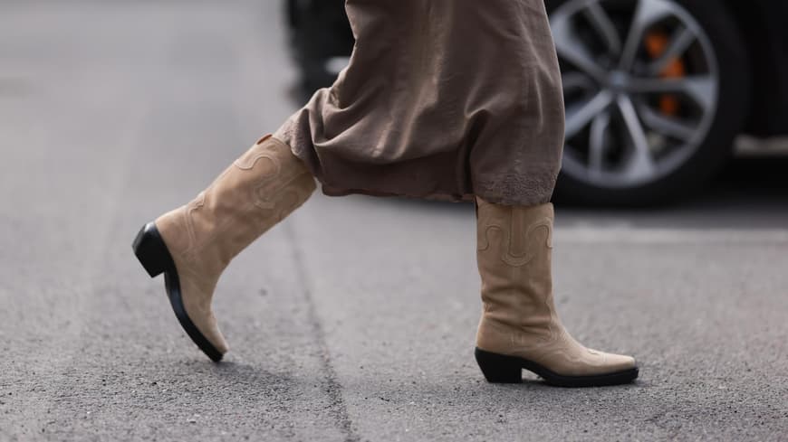 Braune Stiefel
