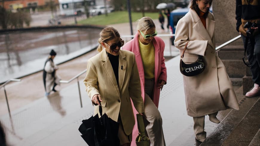 3 Frauen bei der Copenhagen Fashion Week