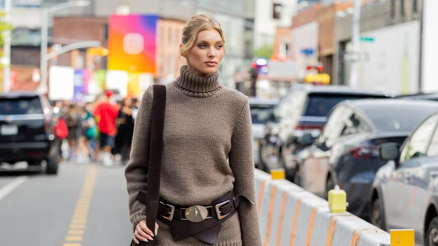 Elsa Hosk New York Fashion Week