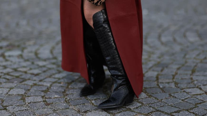 Schwarze Stiefel