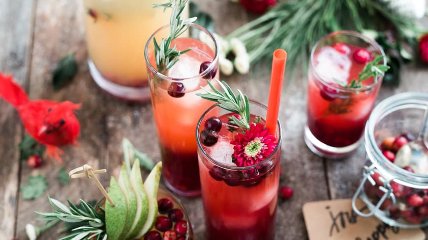 Cocktails für Weihnachten