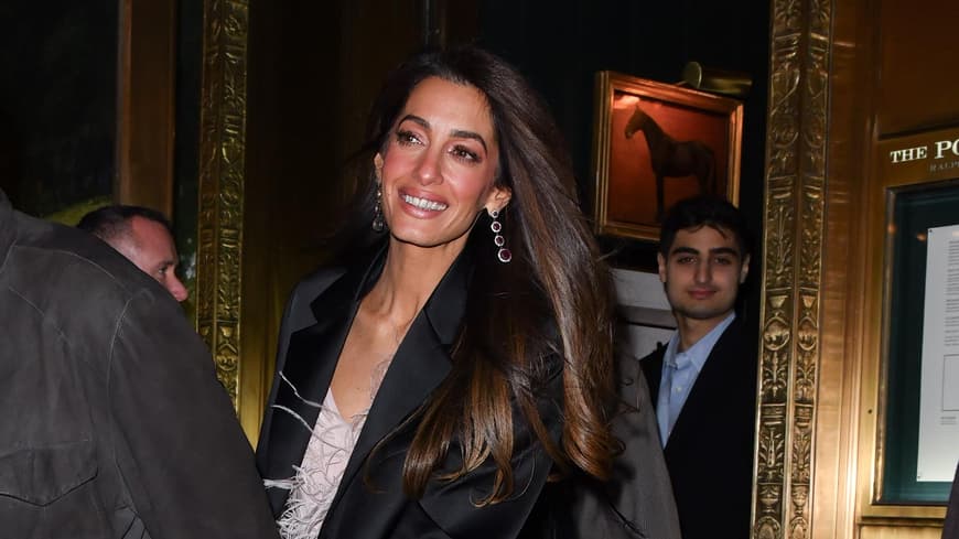 George und Amal Clooney in New York City
