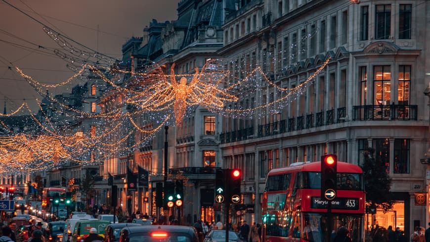 London an Weihnachten