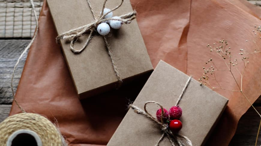 zwei Weihnachtsgeschenke