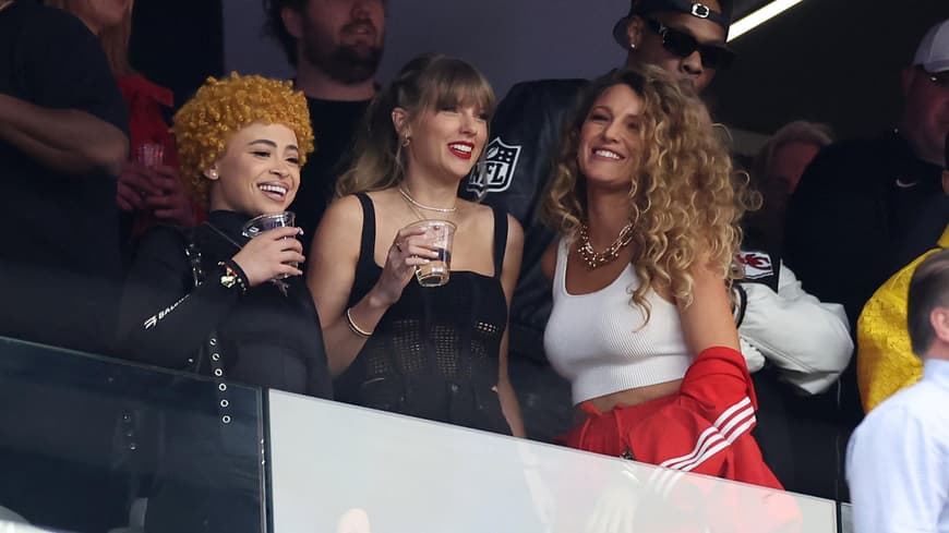 Blake Lively und Taylor Swift beim Super Bowl 2024