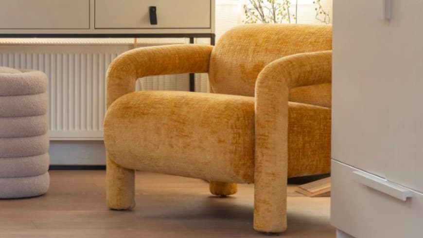 Sessel Lenny Gold H&M Home